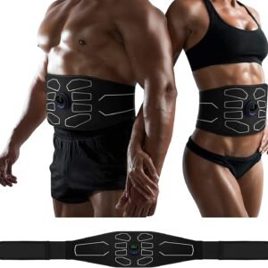MarCoolTrip MZ ABS Stimulator, Ab Machine, Abdominal Toning Belt Muscle Toner Fitness Training Gear Ab Trainer Equipment for Home MZ-7